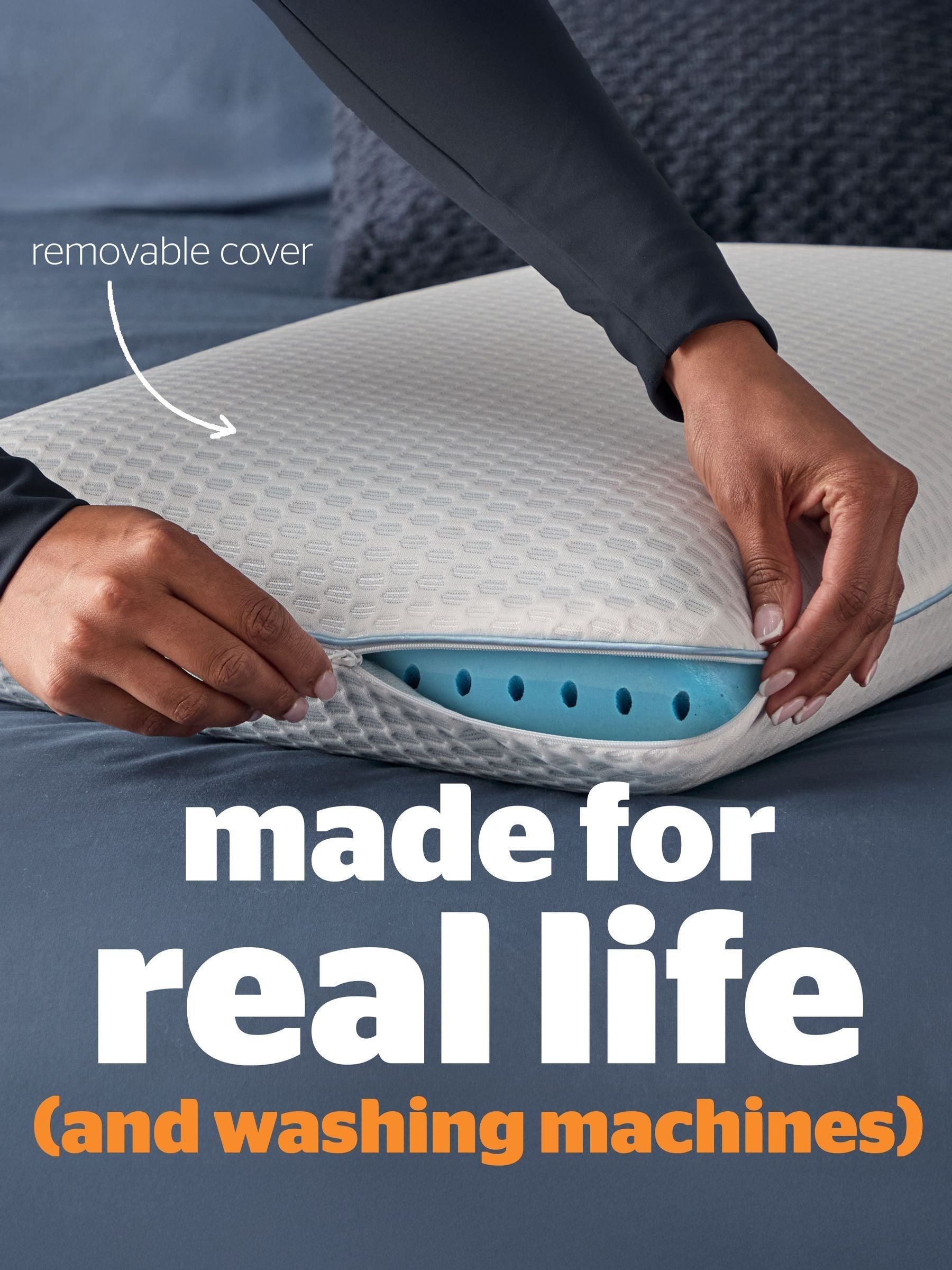 Silentnight Impress cooling memory foam pillow, imported from the UK
