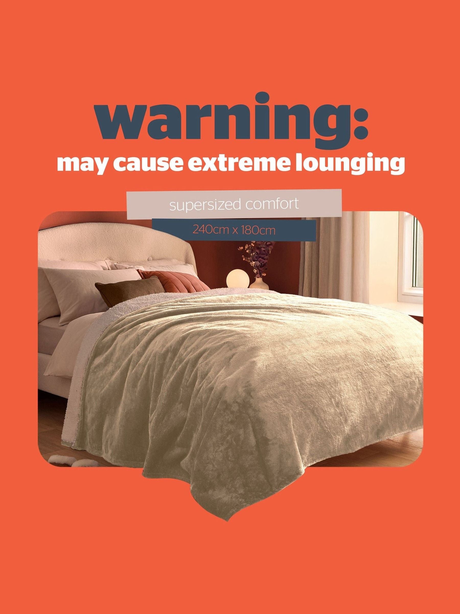 Silentnight Heat Genie blanket 180x240cm (British brand)