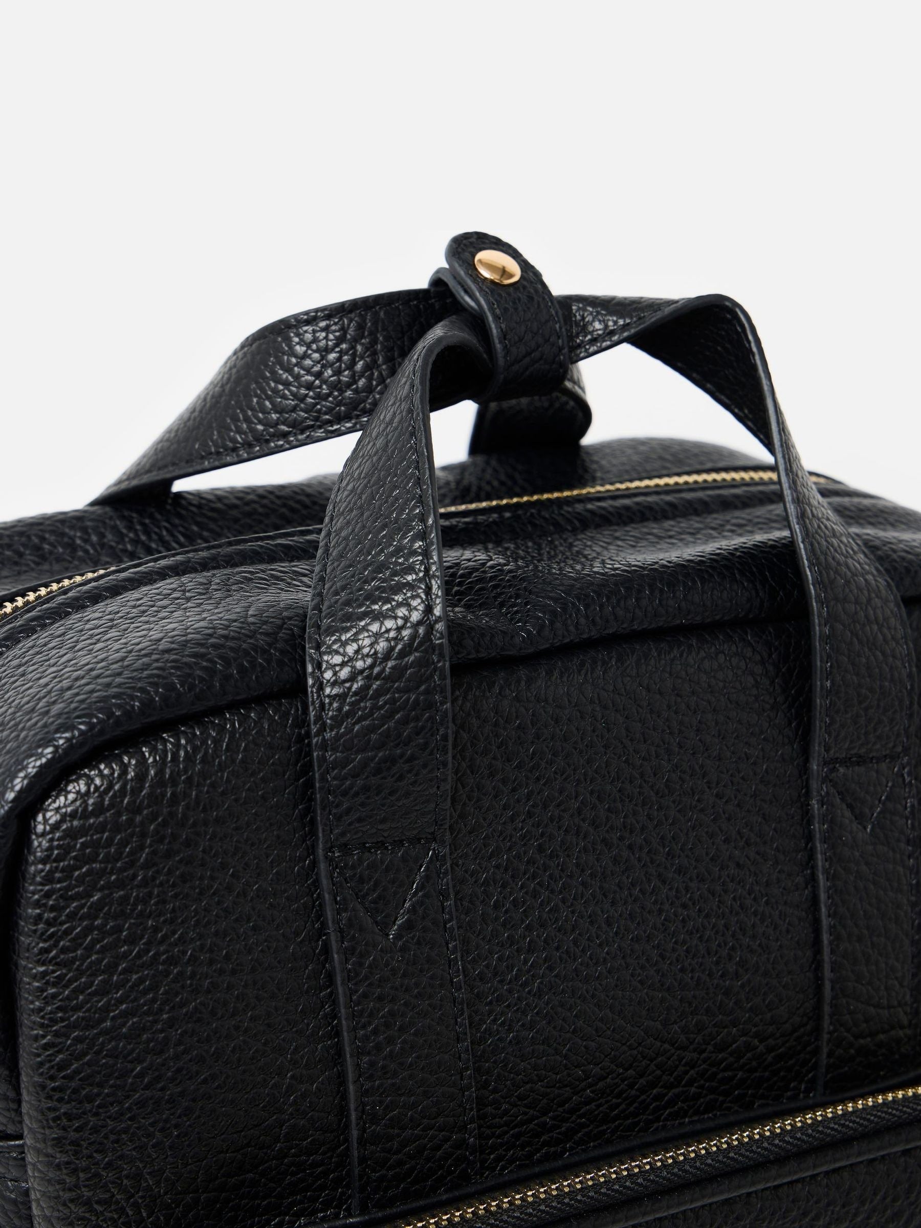 Oliver Bonas Mami black laptop backpack - British product
