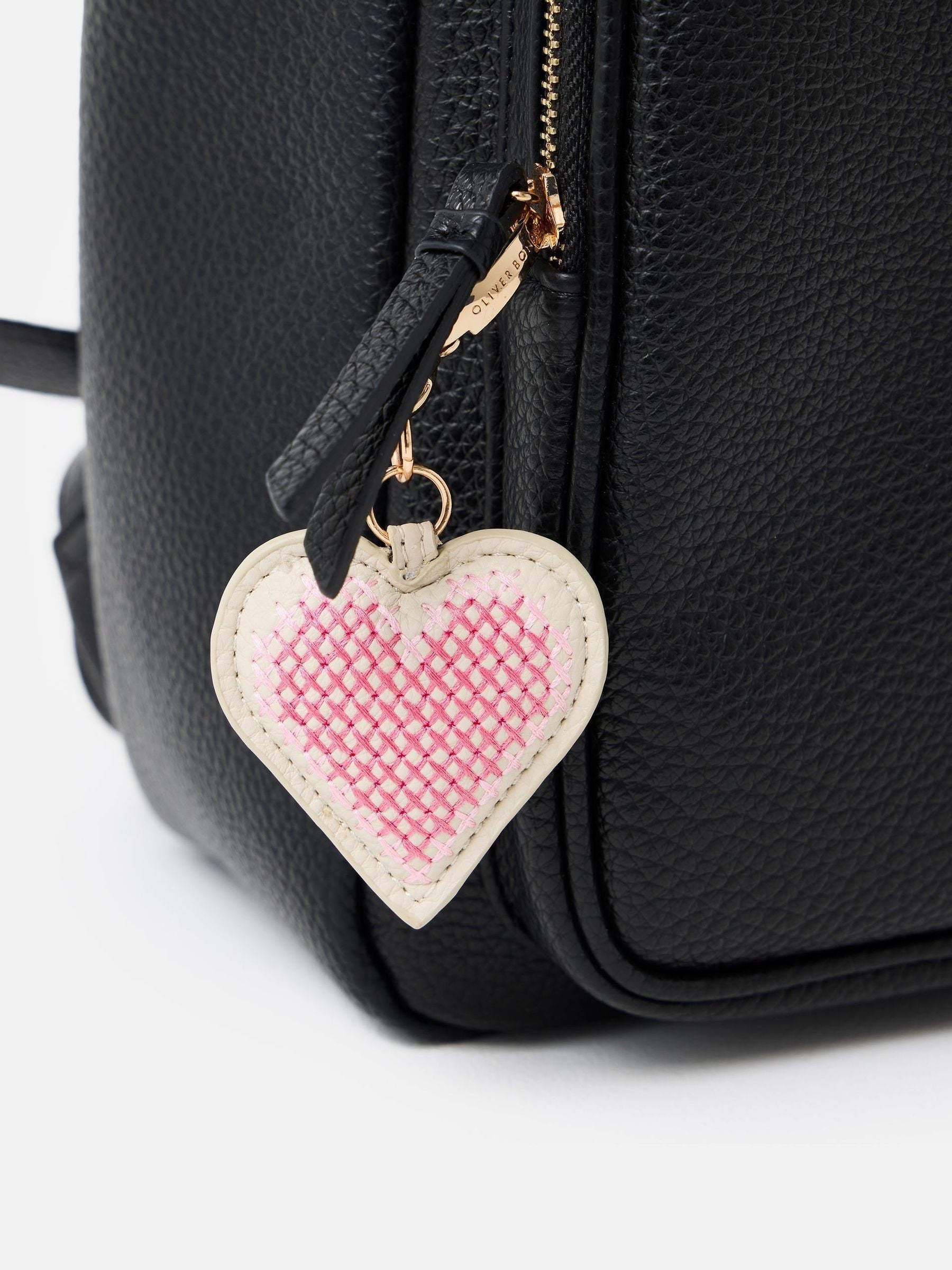 Oliver Bonas Mami black laptop backpack - British product