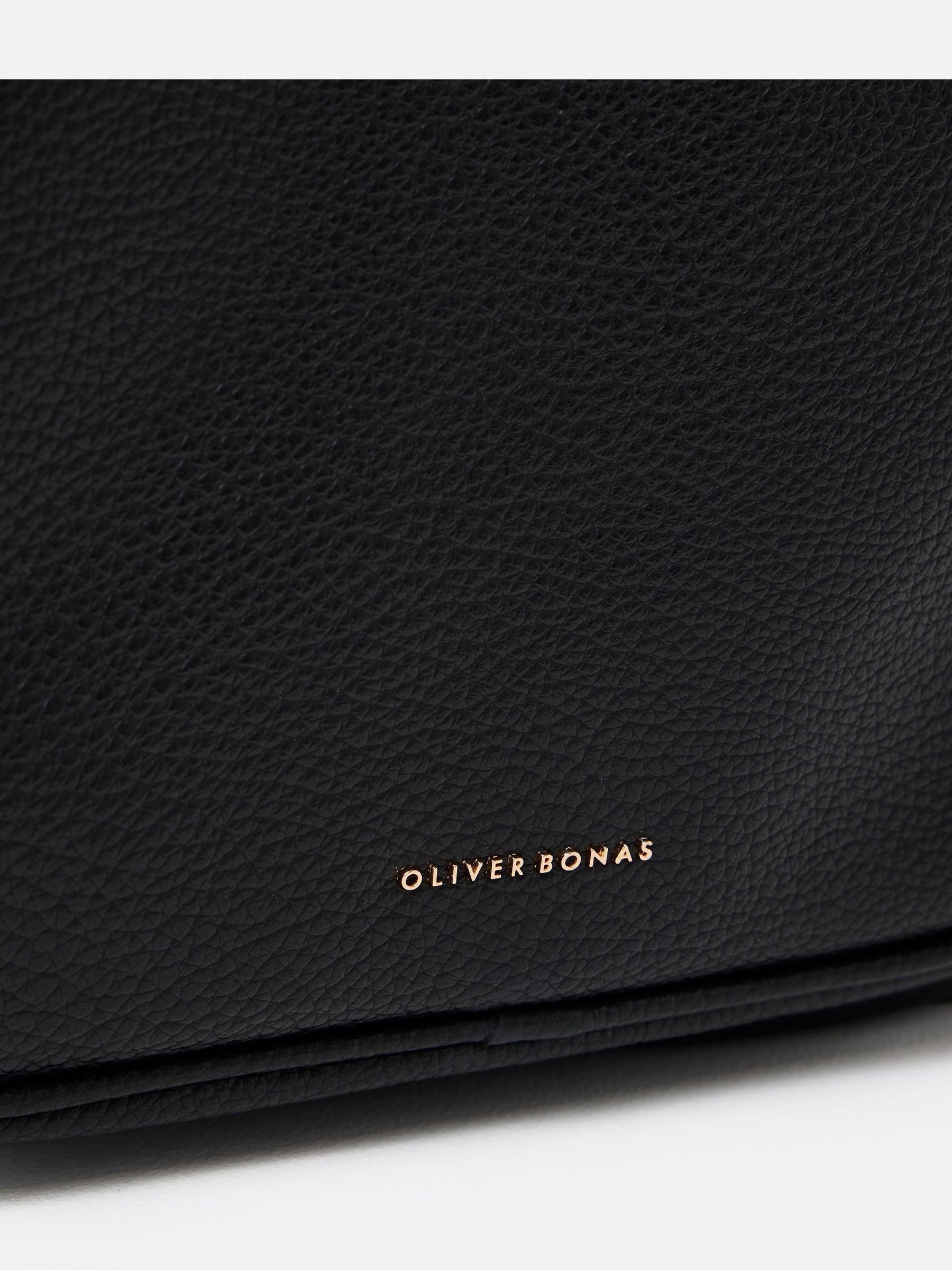 Oliver Bonas Mami black laptop backpack - British product