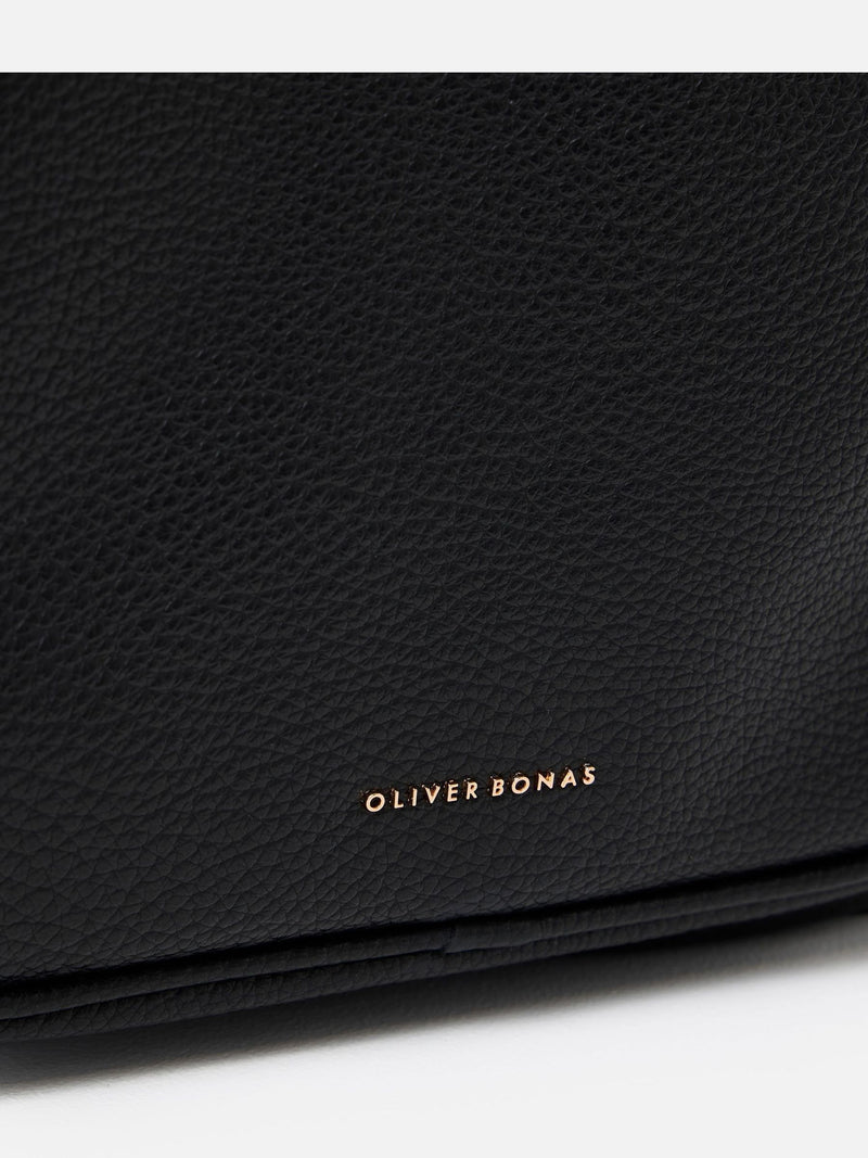 Oliver Bonas Mami black laptop backpack - British product