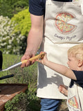 Solesmith personalised pizza apron adult one size, imported from the UK