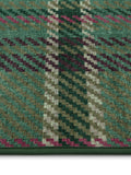Hug Rug Emerald Isla Plaid rug 100% polyester UK version