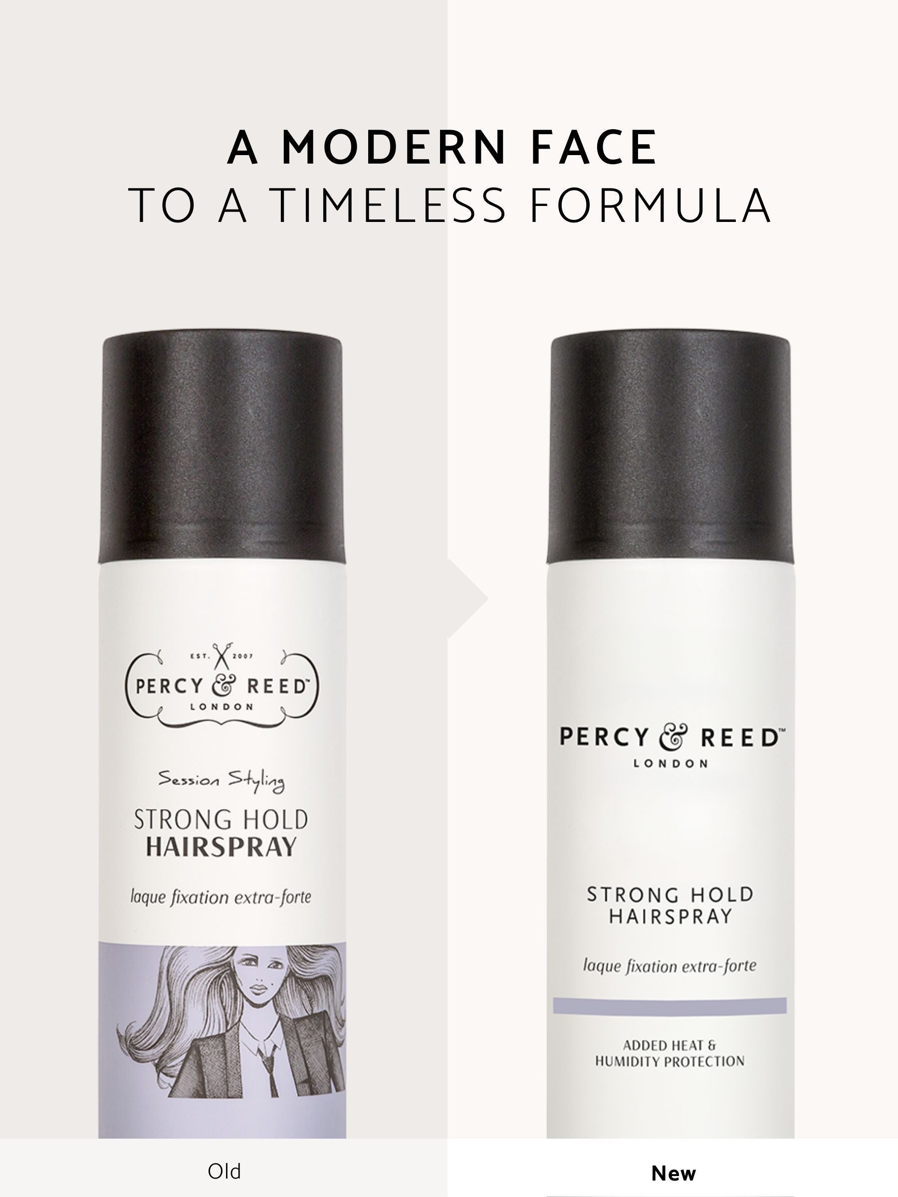 Percy & Reed Strong Hold Hairspray 250ml - British product