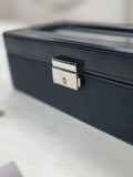 Solesmith black personalised stag watch box (British brand)