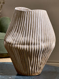 Nkuku Natural Kalai ceramic vase - British product