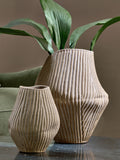 Nkuku Natural Kalai ceramic vase - British product