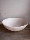 Nkuku Kayanna ceramic decorative bowl, imported from the UK