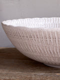 Nkuku Kayanna ceramic decorative bowl, imported from the UK