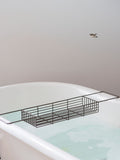 Nkuku aged brass Indore bath bridge, UK version
