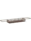 Nkuku aged brass Indore bath bridge, UK version