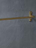 Nkuku Brass Laila Iron Hanging Rail 120cm, UK version