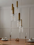 Visconte by BHS Hugo 5 light glass cluster ceiling light, UK version