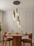 Visconte by BHS Hugo 5 light glass cluster ceiling light, UK version