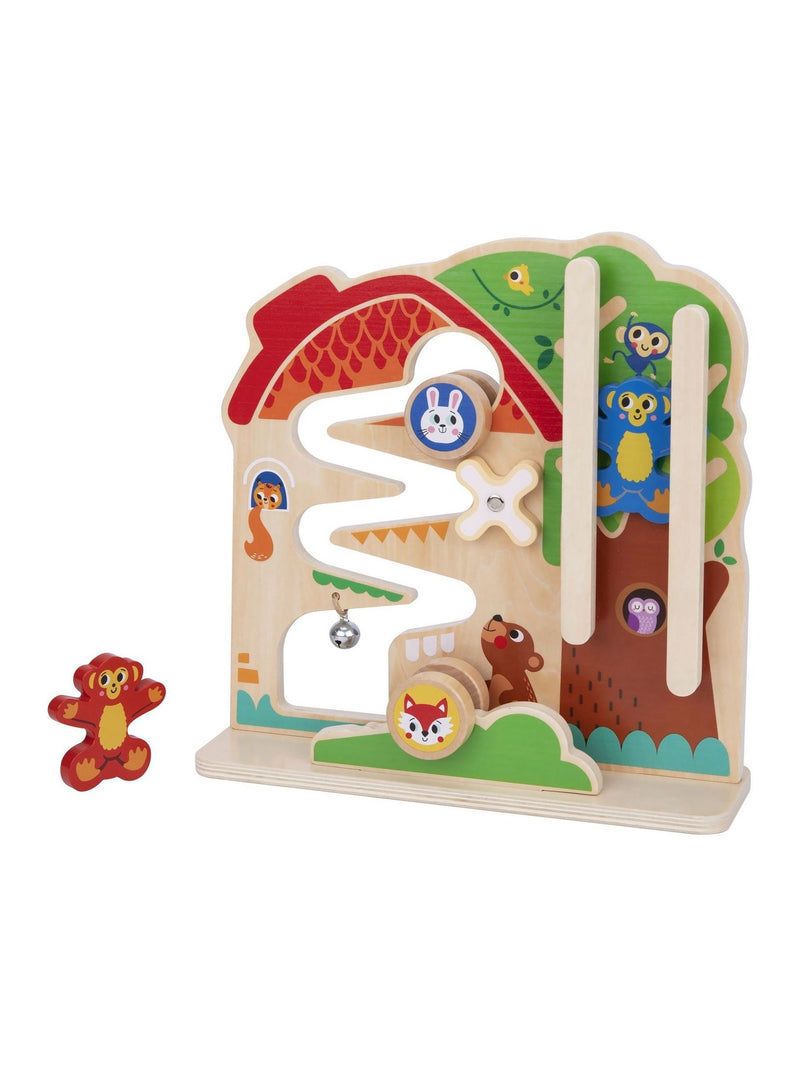Tooky Toy 2 in 1 activity ball game wooden toy, imported from the UK