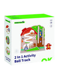 Tooky Toy 2 in 1 activity ball game wooden toy, imported from the UK