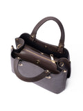 LRM Goods Gracie brown leather bucket bag, imported from the UK