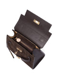 LRM Goods Polly suede top handle brown bag (British brand)