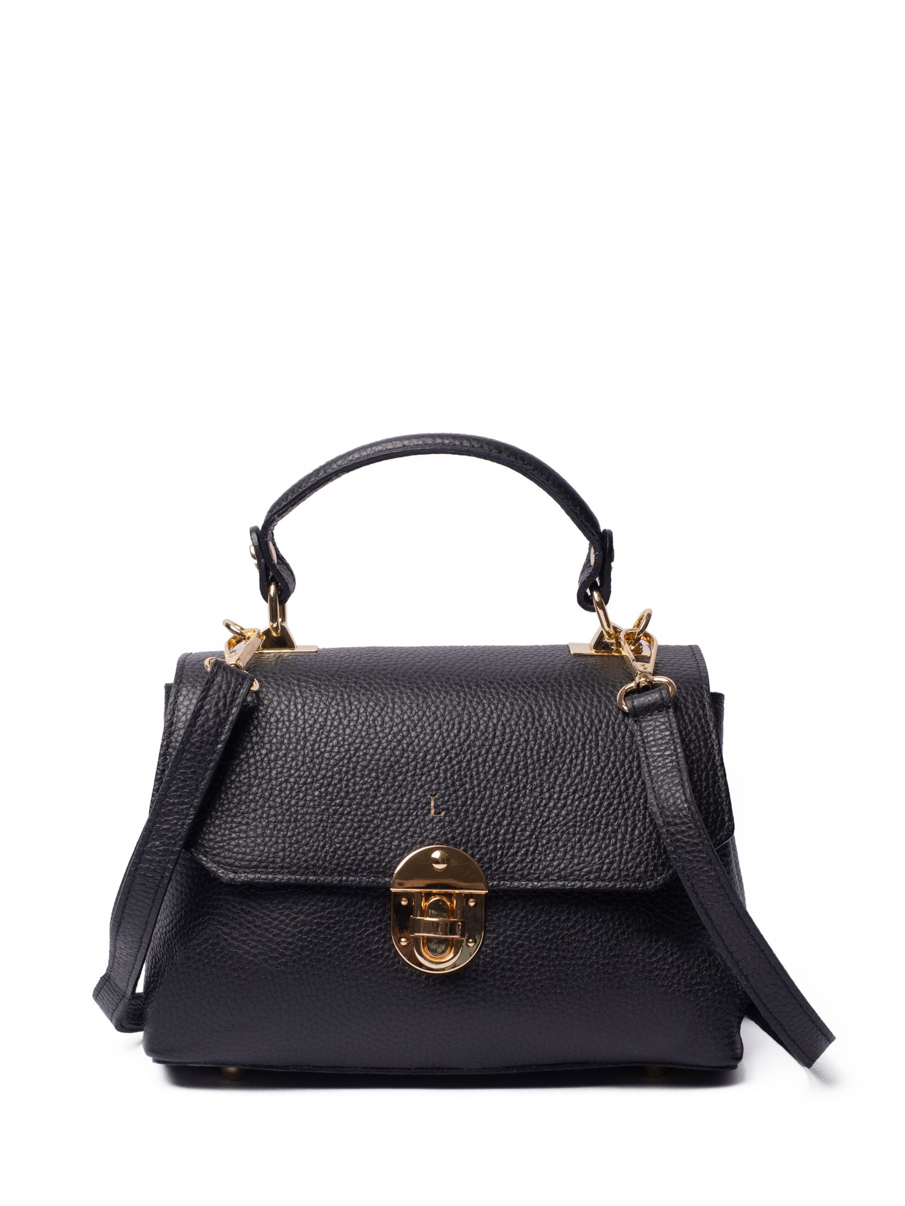 LRM Goods Lucinda top handle bag, black, UK version