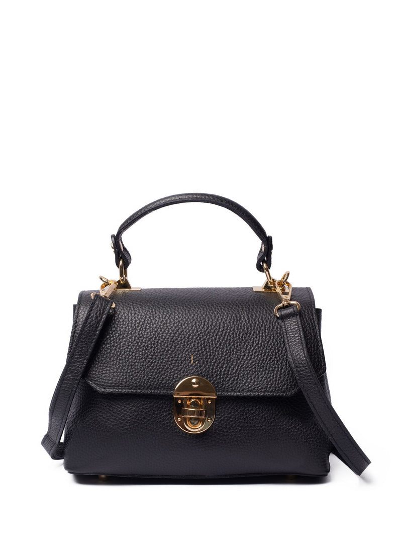 LRM Goods Lucinda top handle bag, black, UK version