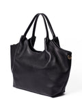 LRM Goods Lily tote bag in black leather, UK version