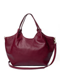 LRM Goods The Lily red leather tote bag small, UK version