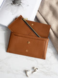 LRM Goods leather brown wallet with insert, UK version