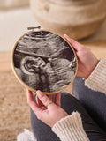 No Ordinary Gift personalised baby scan photo hoop 15cm, UK version