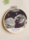 No Ordinary Gift baby scan photo hoop 15cm - British product