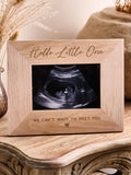 No Ordinary Gift baby scan frame with personalised engraving (British brand)
