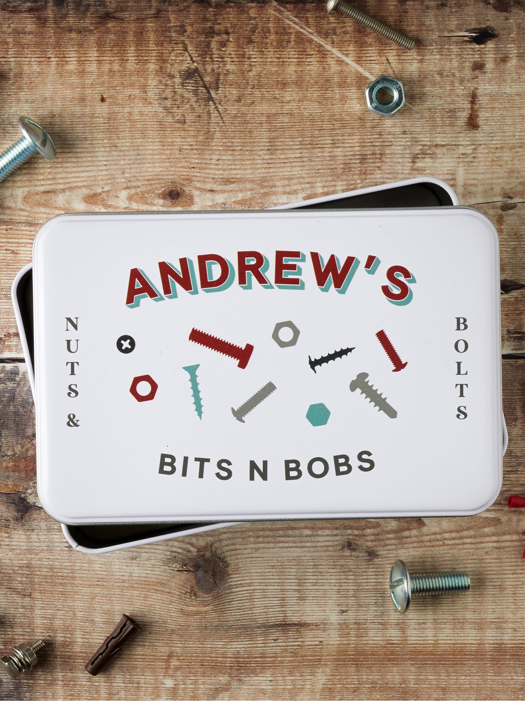 No Ordinary Gift personalised storage tin, UK version