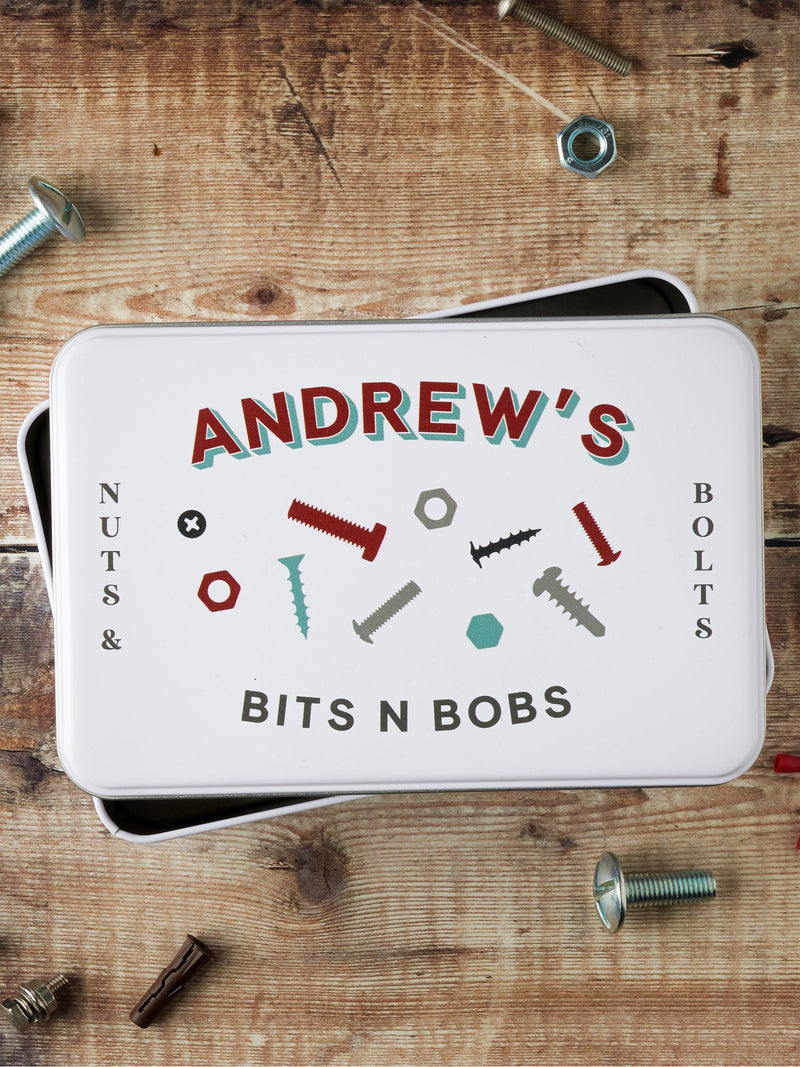 No Ordinary Gift personalised storage tin, UK version