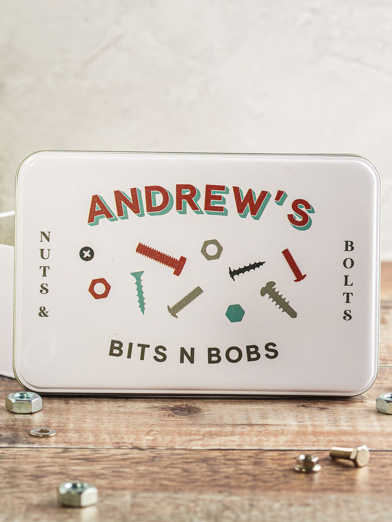 No Ordinary Gift personalised storage tin, UK version