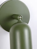 Searchlight green rechargeable wall light - British product