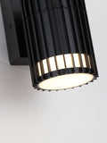 Searchlight black outdoor wall light, UK version