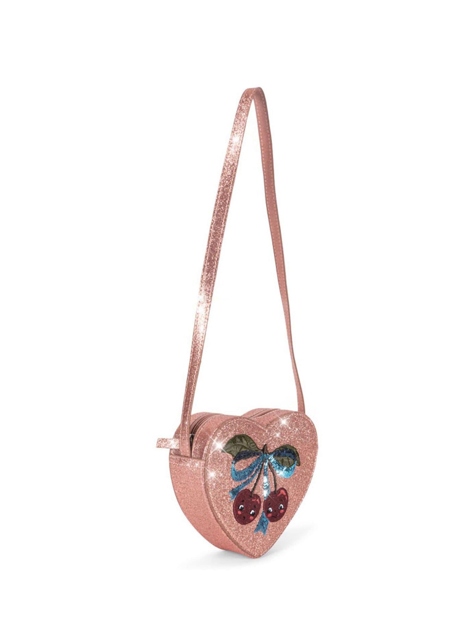 Konges Sløjd glitter cherry print cross-body bag (British brand)