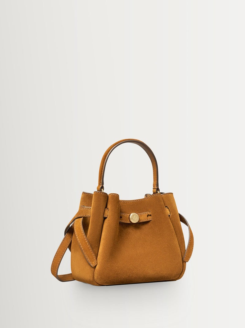Tory Burch Romy suede mini bucket bag - British product