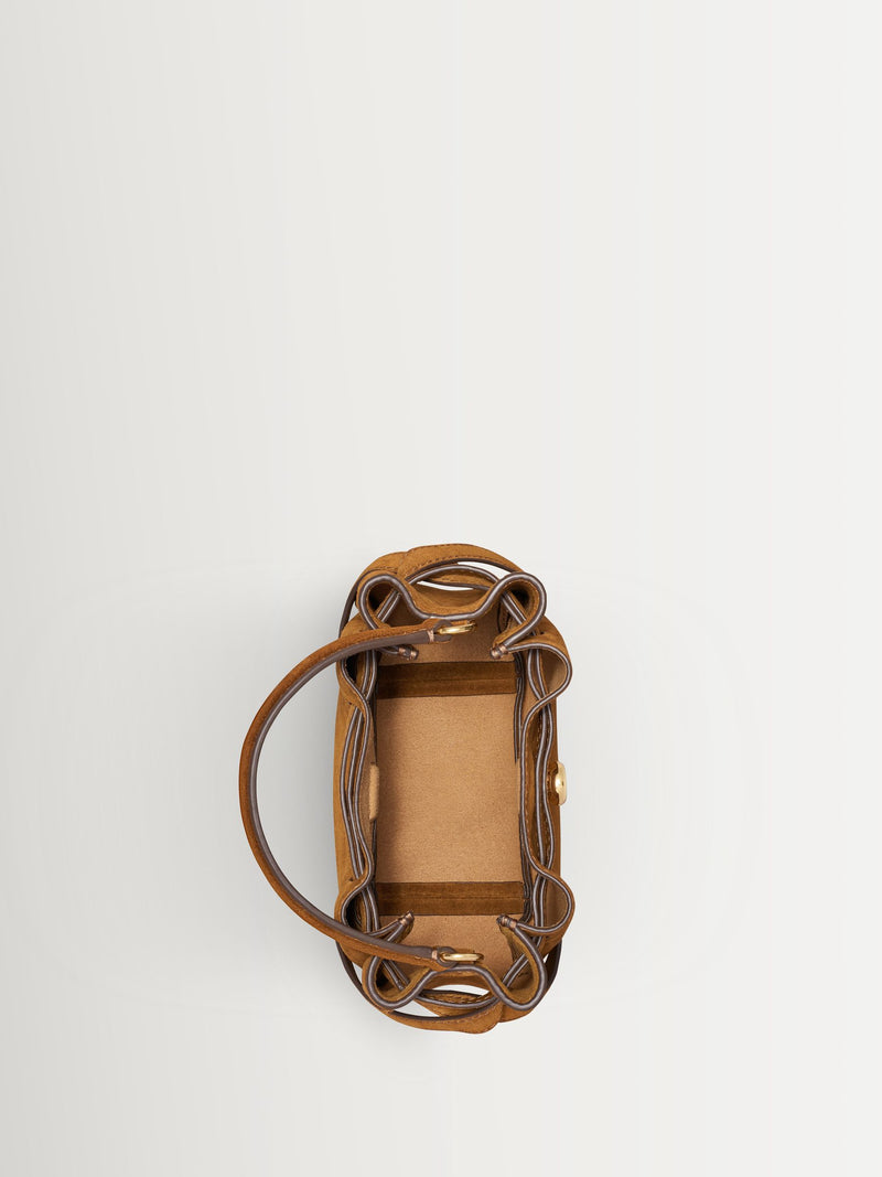 Tory Burch Romy suede mini bucket bag - British product