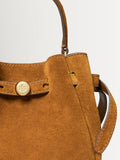 Tory Burch Romy suede mini bucket bag - British product