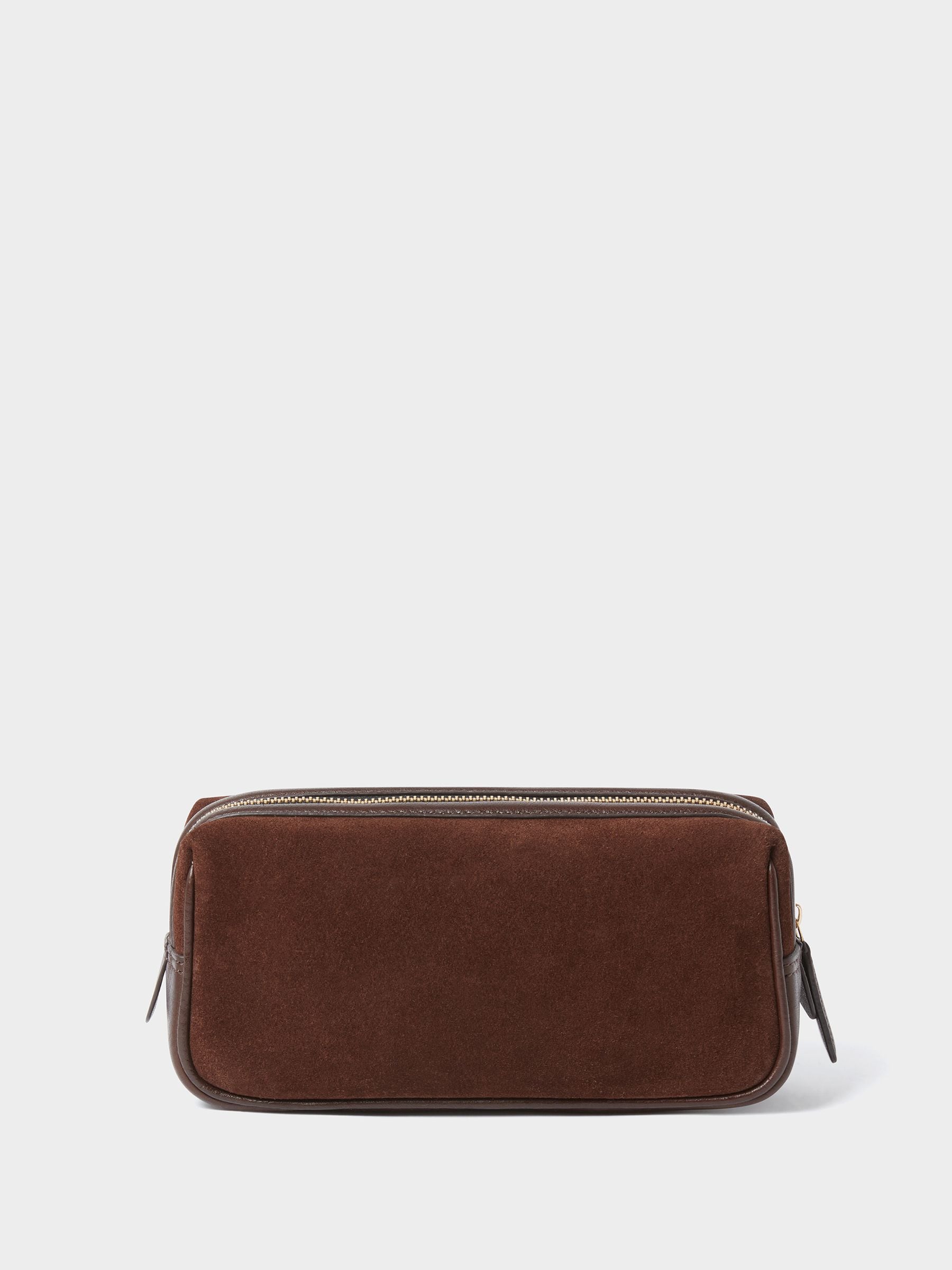Osprey London Mocha suede washbag, UK version