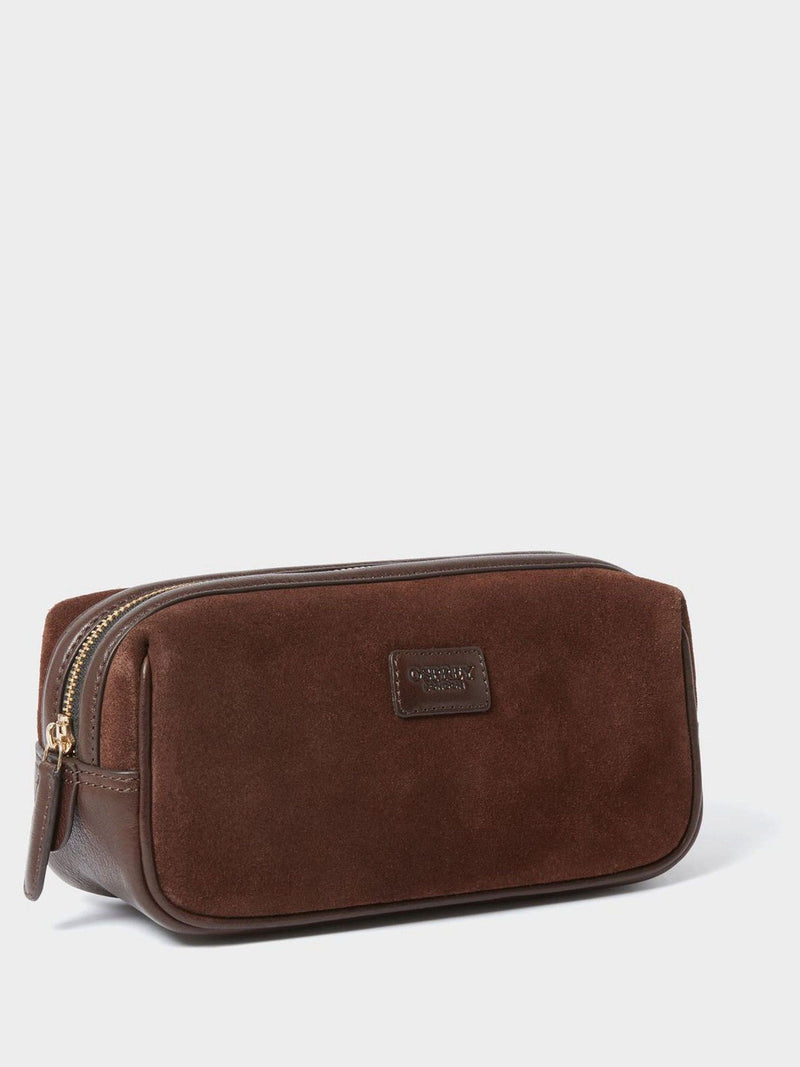 Osprey London Mocha suede washbag, UK version