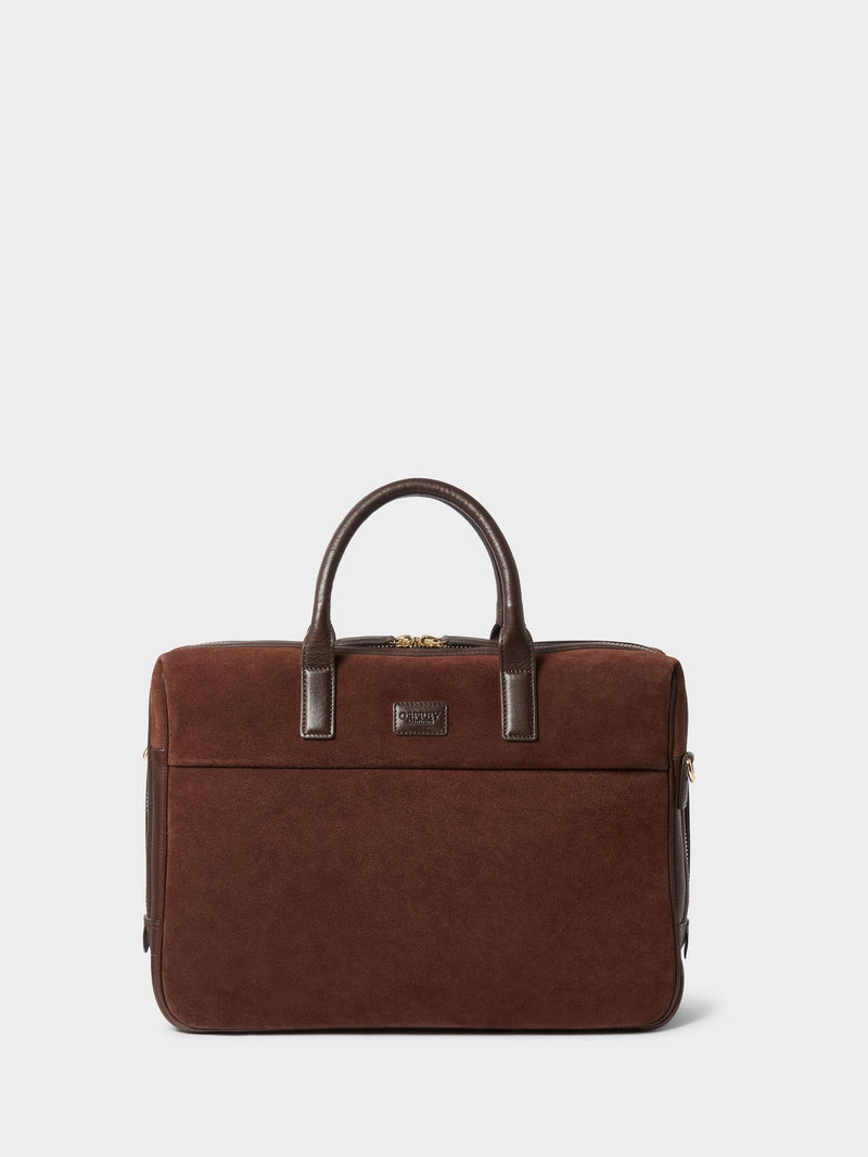 Osprey London Mocha laptop bag, imported from the UK