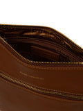 Pure Luxuries London brown Thorne leather cross-body bag, imported from the UK