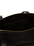 Pure Luxuries London Black Morden Leather Tote Bag