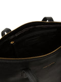 Pure Luxuries London Black Morden Leather Tote Bag