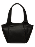 Pure Luxuries London Ormesby leather handbag black, imported from the UK