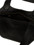 Pure Luxuries London Ormesby leather handbag black, imported from the UK