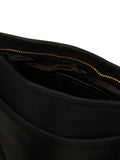 Pure Luxuries London black leather cross-body bag, imported from the UK
