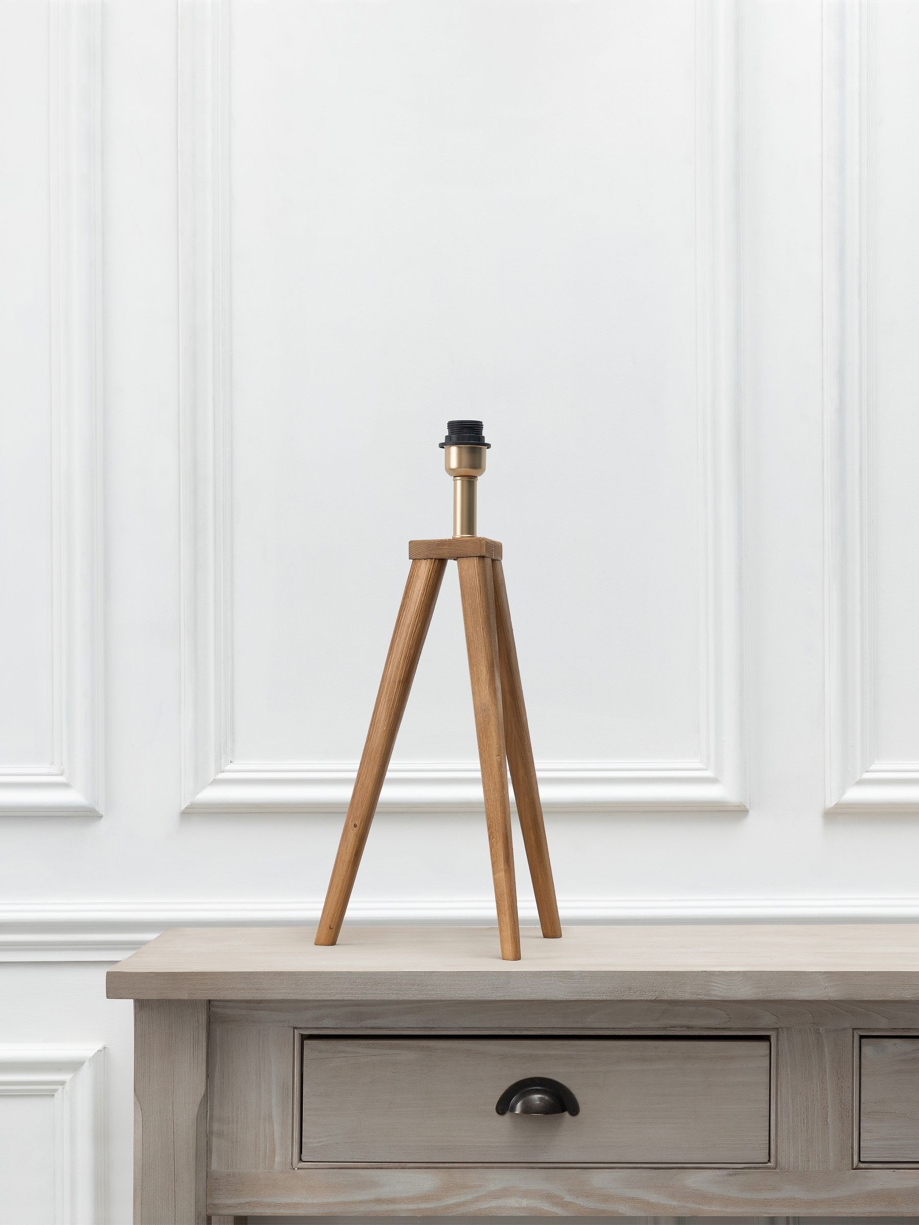 Voyage Maison Aratus wooden table lamp base, UK version